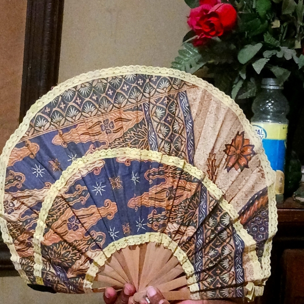 Vintage Handheld fan.